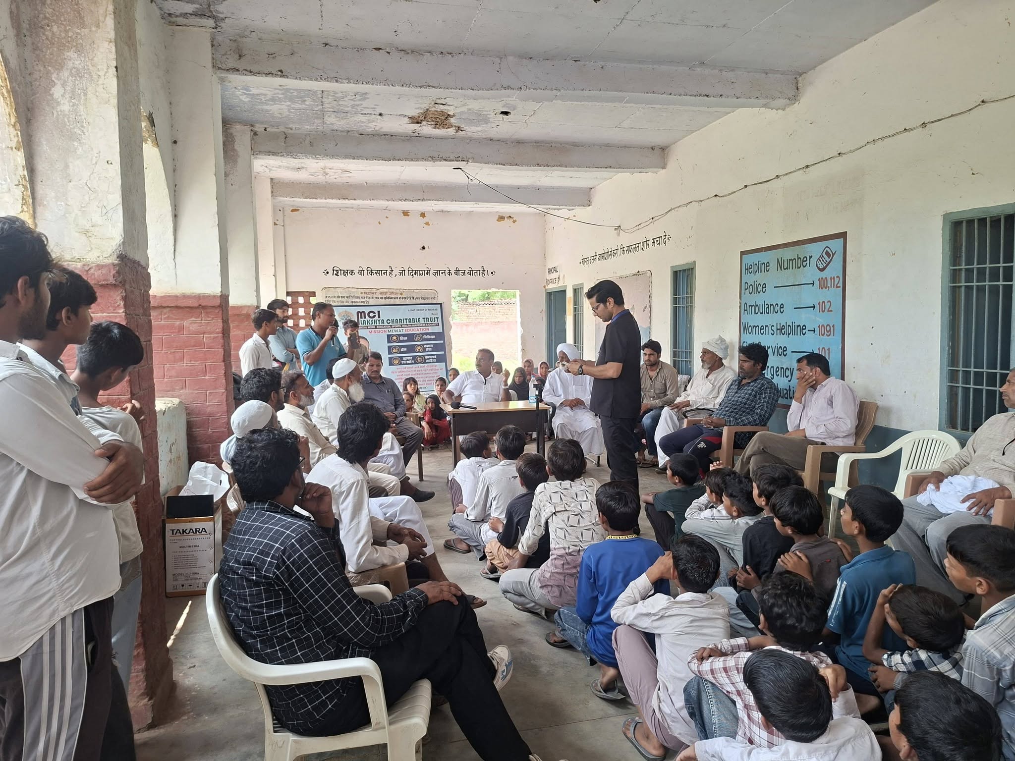 Maluka village visit, 21 July 2026